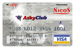 AzbyClub NICOS VISA$B%+!<%I(B