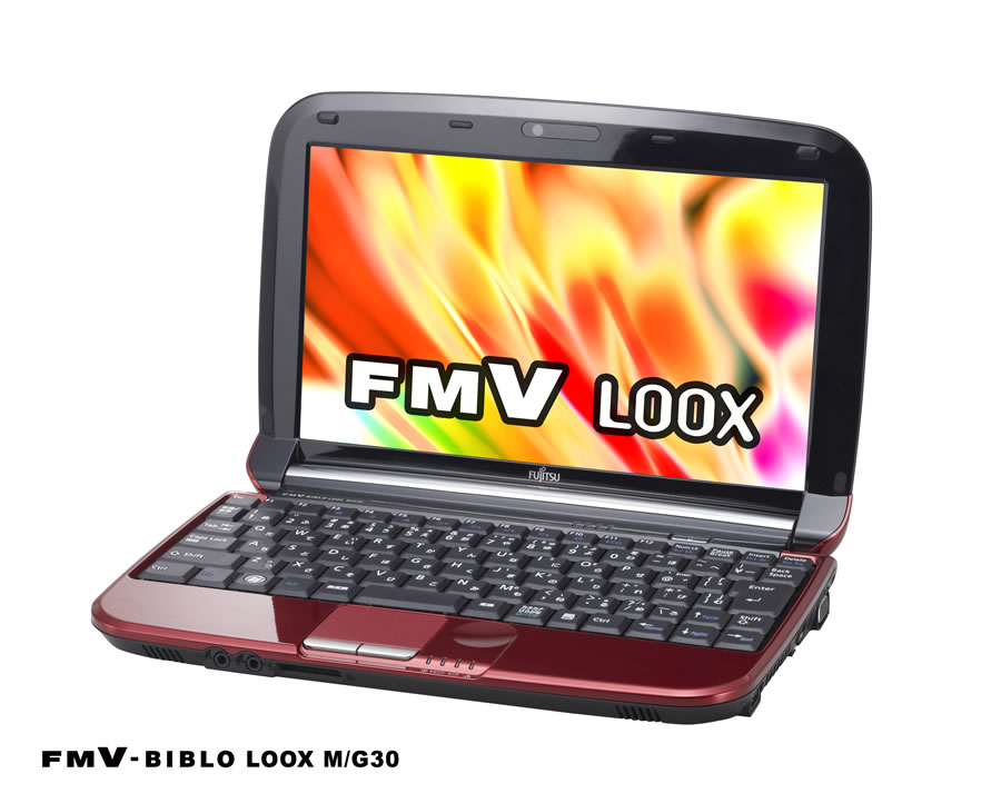 FUJITSU FMV-BIBLO LOOX MG20 ミニノートPC - ノートパソコン