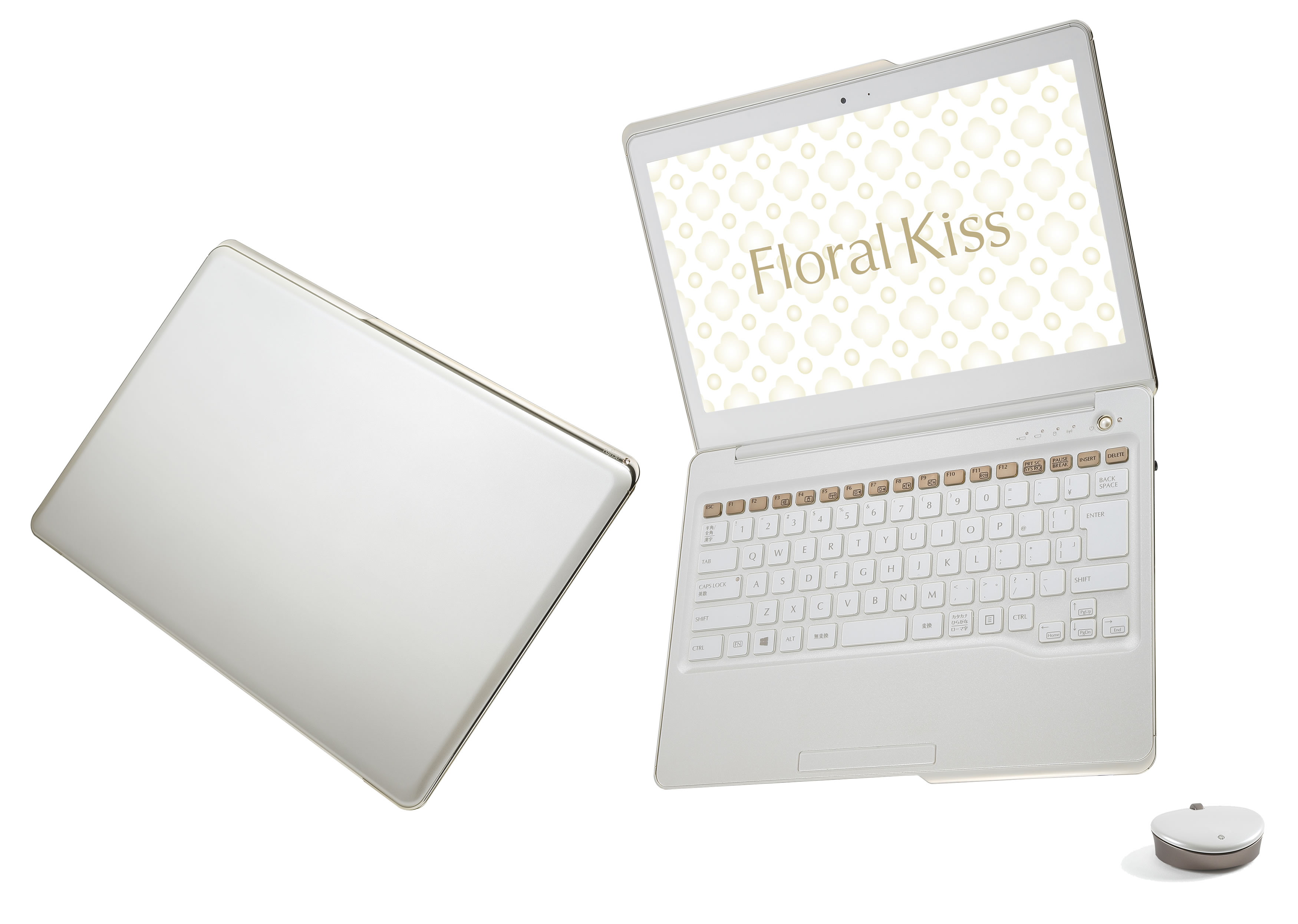 FMVの女性向けパソコン、新ブランド「Floral Kiss」新登場 : 富士通