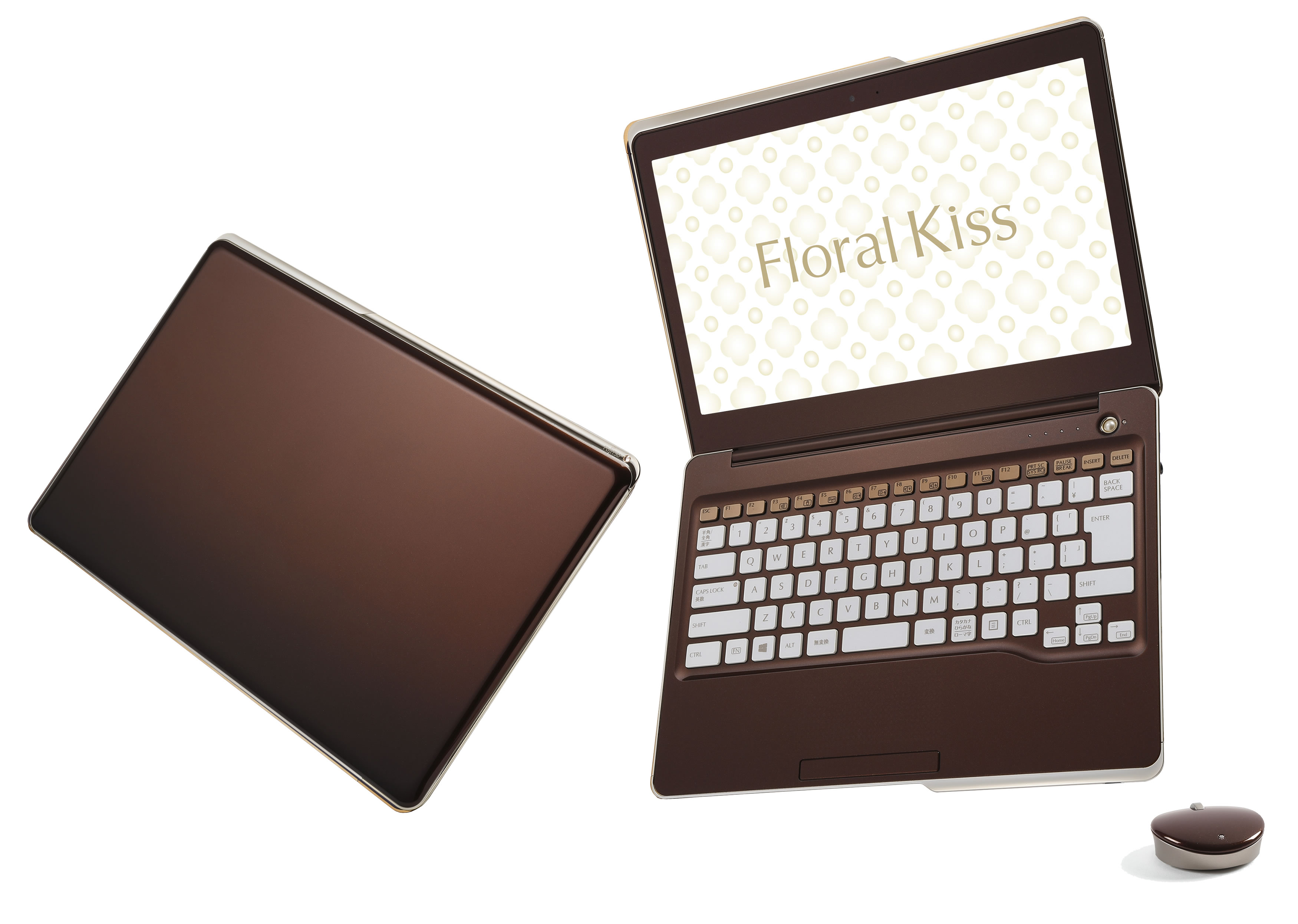 女性向けノートPC Floral Kiss タッチパネル 新品SSDで高速！-