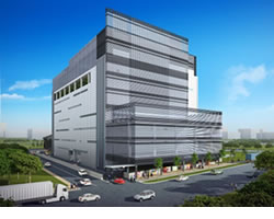 新データセンターが入居するエクイニクス社の最新データセンタービル