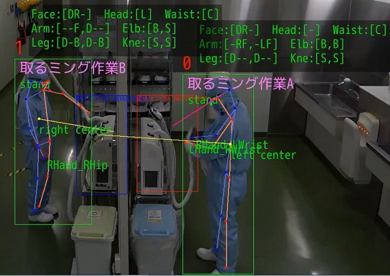 埃を吸引する動作の検知